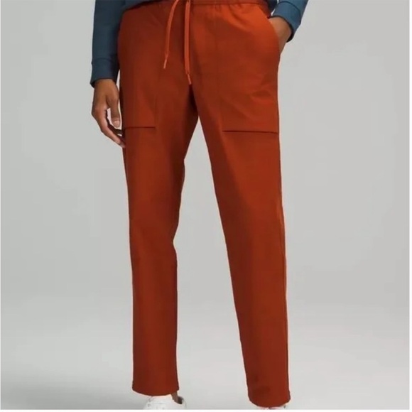 Lululemon Men’s Bowline Pant Aztec Brick Utilitech XL NWT - Picture 1 of 16